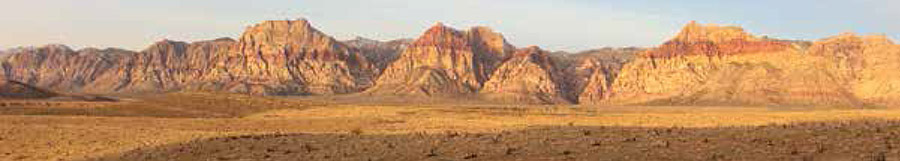 Although the official name of the red rock cliffs at Red Rock Canyon is Sandstone Bluffs, the local and much more descriptive name is Red Rock Escarpment.