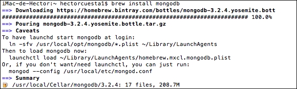 Getting started with MongoDB