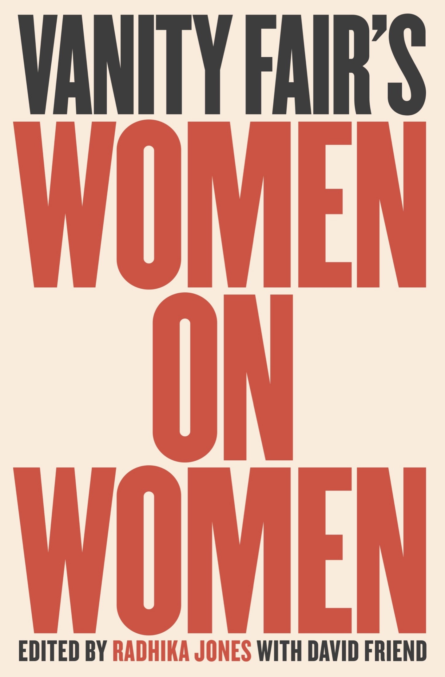 Cover for Vanity Fair’s Women on Women