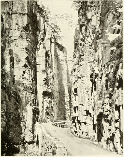 A ROAD THROUGH THE DOLOMITES