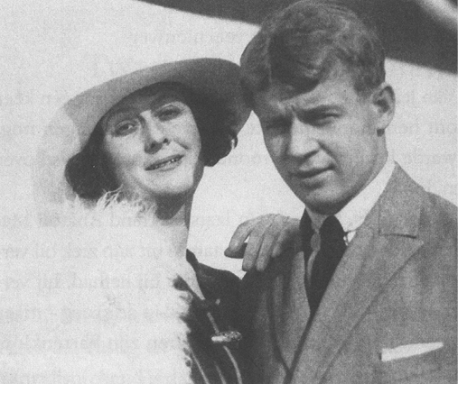 Foto di Sergej Esenin e Isadora Duncan