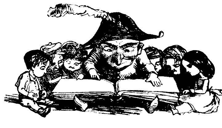 Mr Punch with children