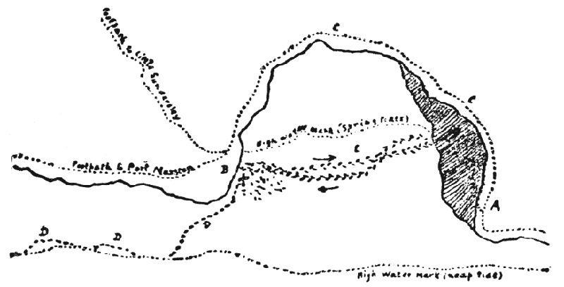 PLAN OF ST. BRIDGET'S BAY.