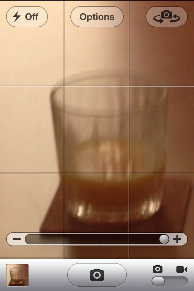 Pixellated zoom picture