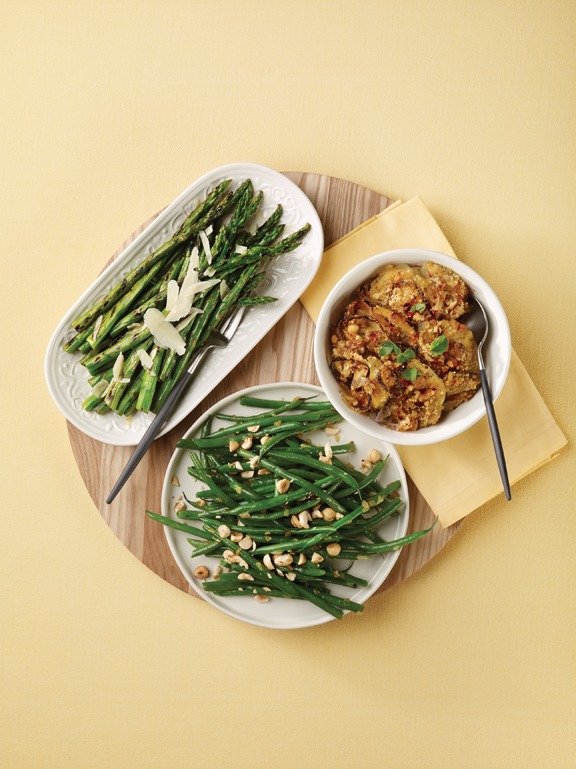 Haricots Verts with Hazelnuts