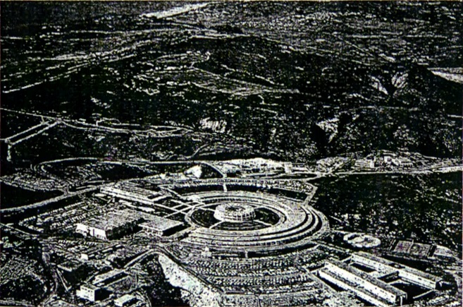 General Atomic from the air, looking north, 1964.