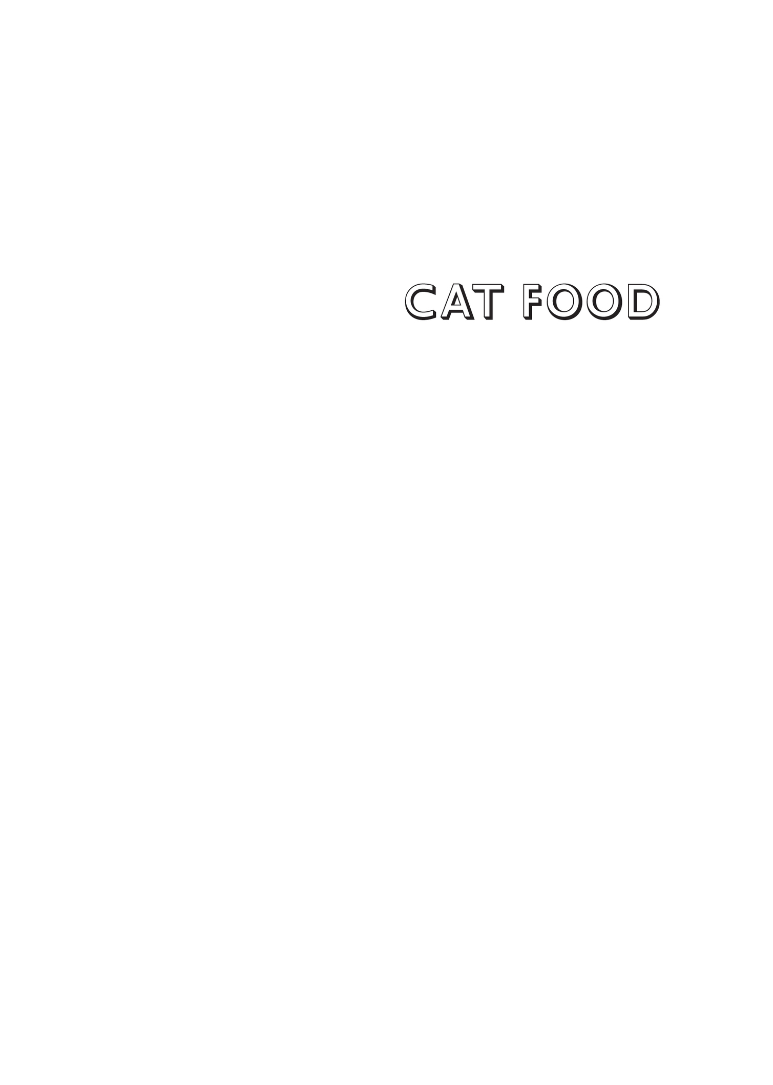 Cat Food