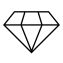 Diamond outline