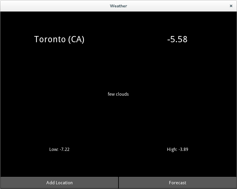 In Canada, this is not considered cold.