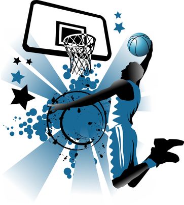 Ein Bild, das Cartoon, Clipart, Basketball, Grafikdesign enthält.  Automatisch generierte Beschreibung