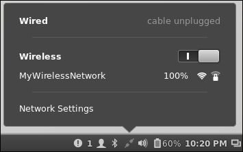 Connecting to a wireless network