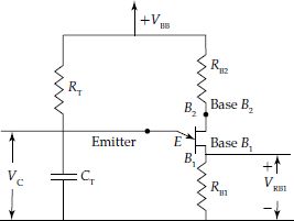 UJT (Unijunction Transistor) reflection oscillator