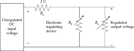 Voltage shunt regulator circuit