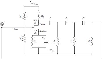 FET RC – phase shift oscillator