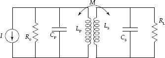 High-frequency transformer in circuit