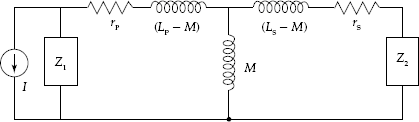 Equivalent circuit including HF Transformer