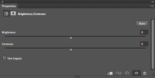 Photoshop’s Brightness/Contrast controls