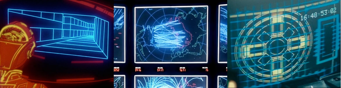 Retro inspiration: Tron (1982), WarGames (1983) and Blade Runner(1982)