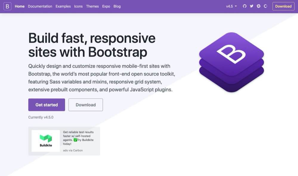 The Bootstrap framework