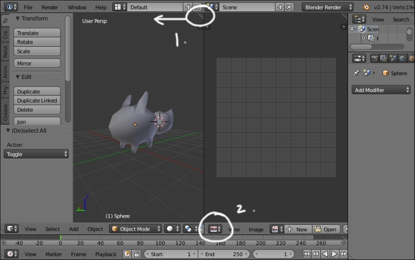 Unwrapping the monster's UV map