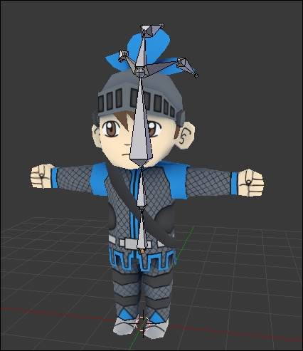 Creating the player character's armature