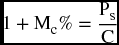 numbered Display Equation