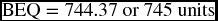 numbered Display Equation