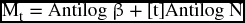 numbered Display Equation