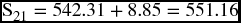 numbered Display Equation