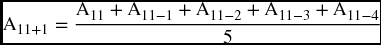 numbered Display Equation