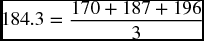 numbered Display Equation