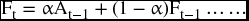 numbered Display Equation