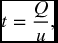 numbered Display Equation