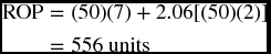 numbered Display Equation