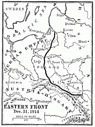 EASTERN FRONT Dec. 31, 1914