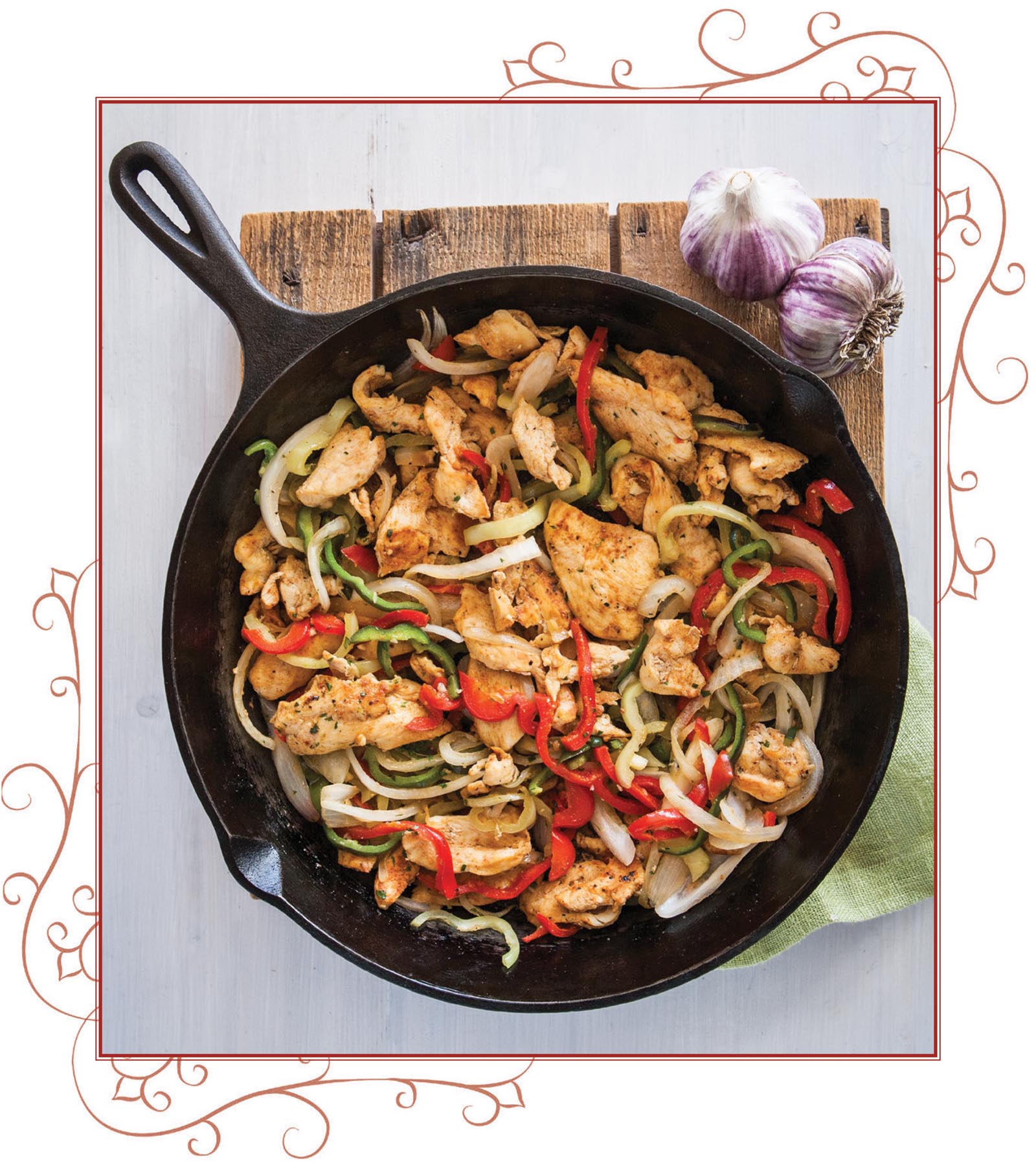 Picture of Chicken Fajitas.