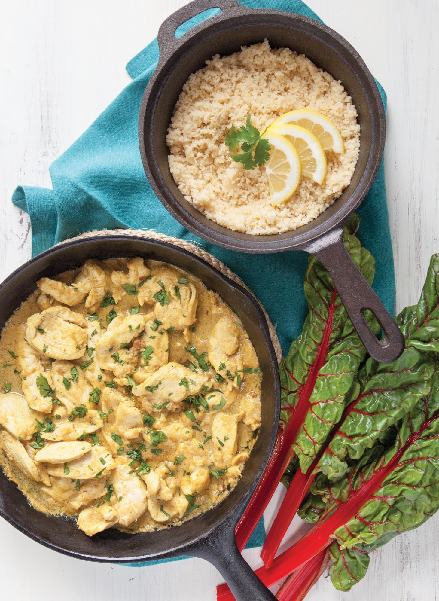 Picture of Coconut Curry Chicken Couscous.