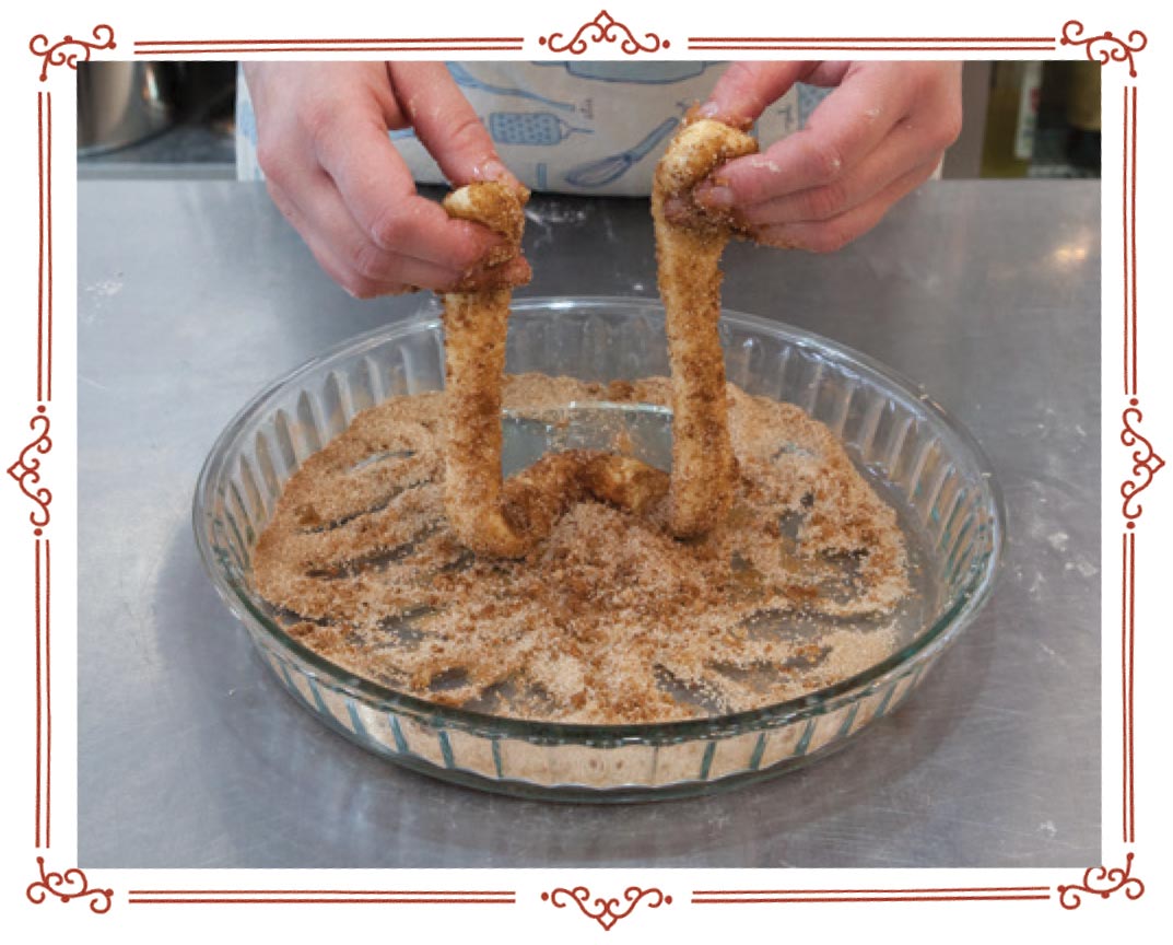 Picture of Cinnamon Sugar Knots.