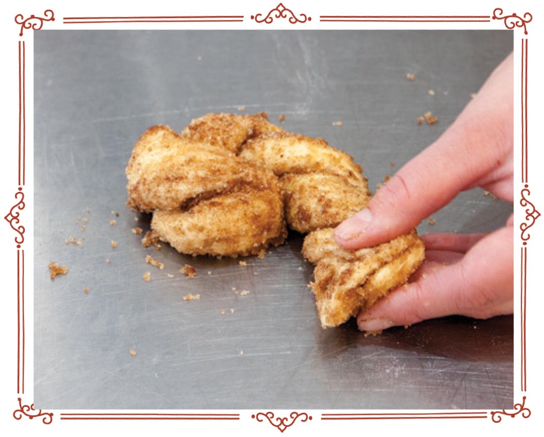 Picture of Cinnamon Sugar Knots.