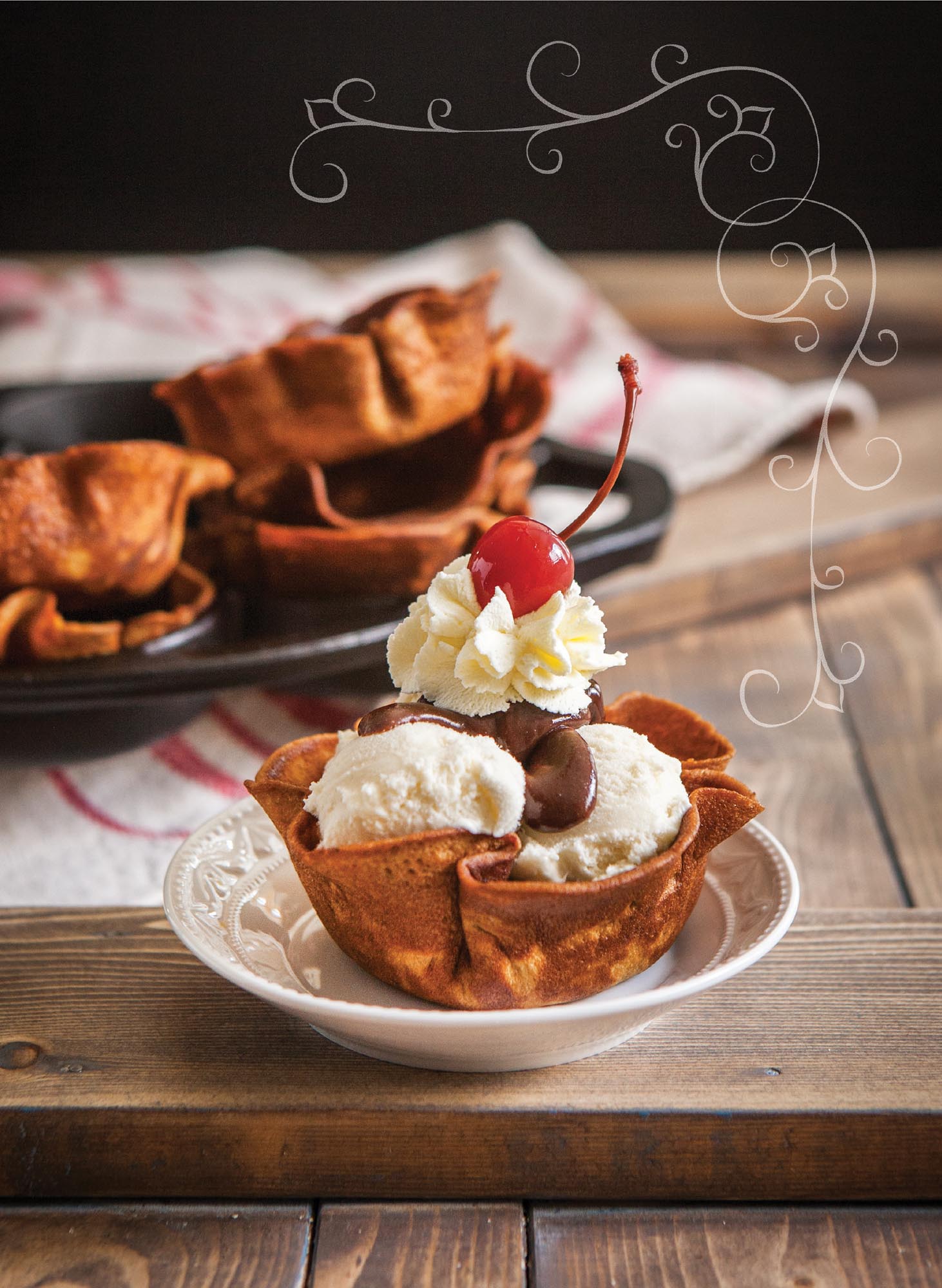 Picture of Crispy Sugar Bowls.