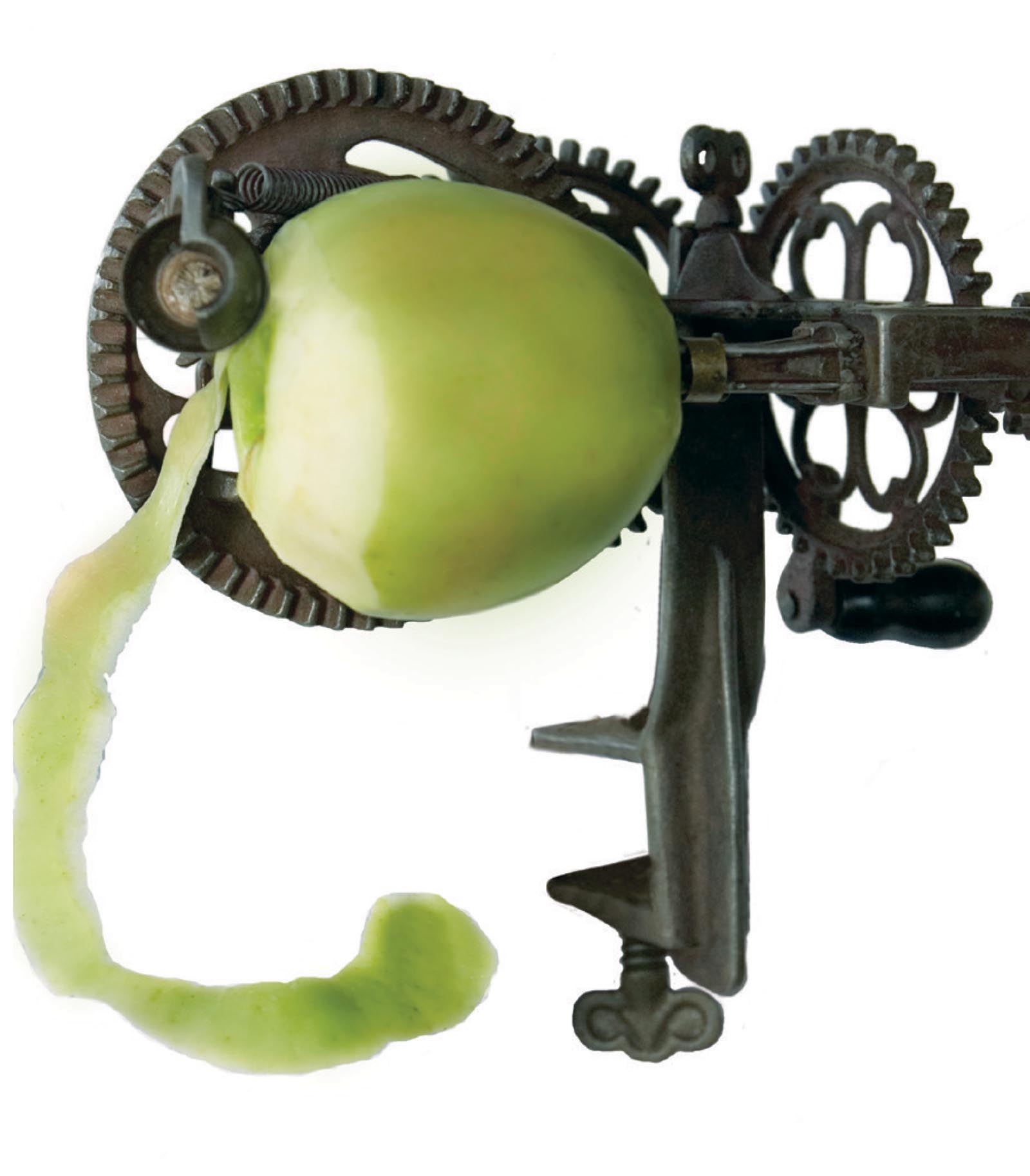 Picture of Vintage Cast-Iron Apple Peeler.