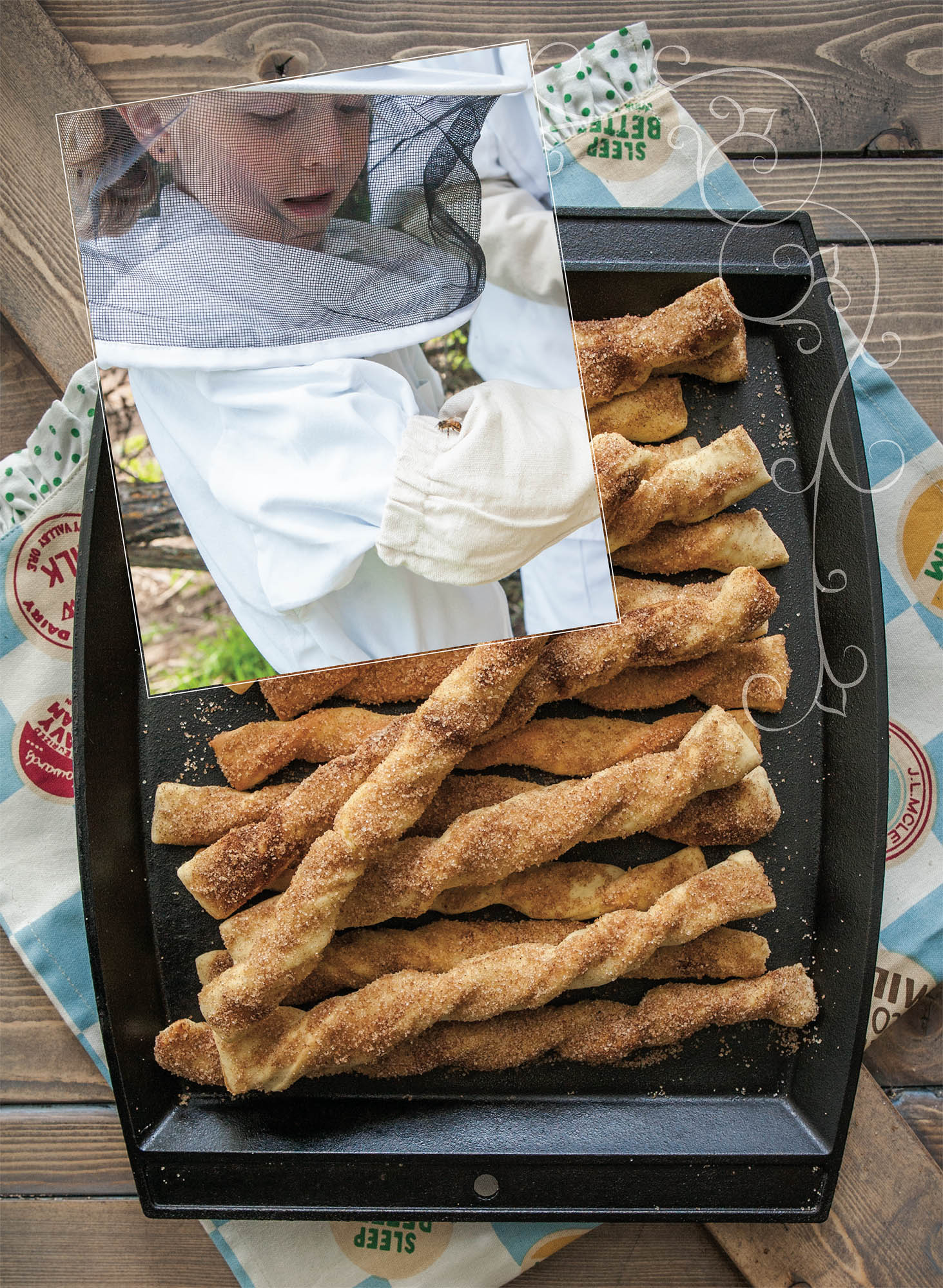 Picture of Baked Churros.