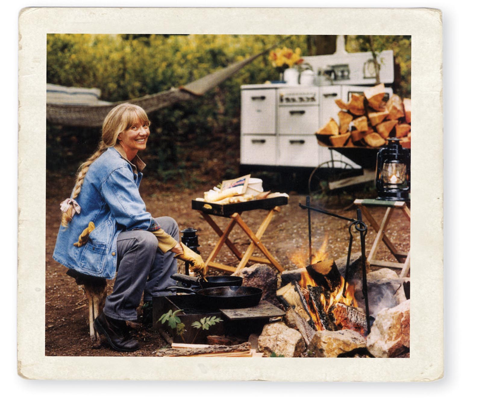 Picture of outdoor cooking.