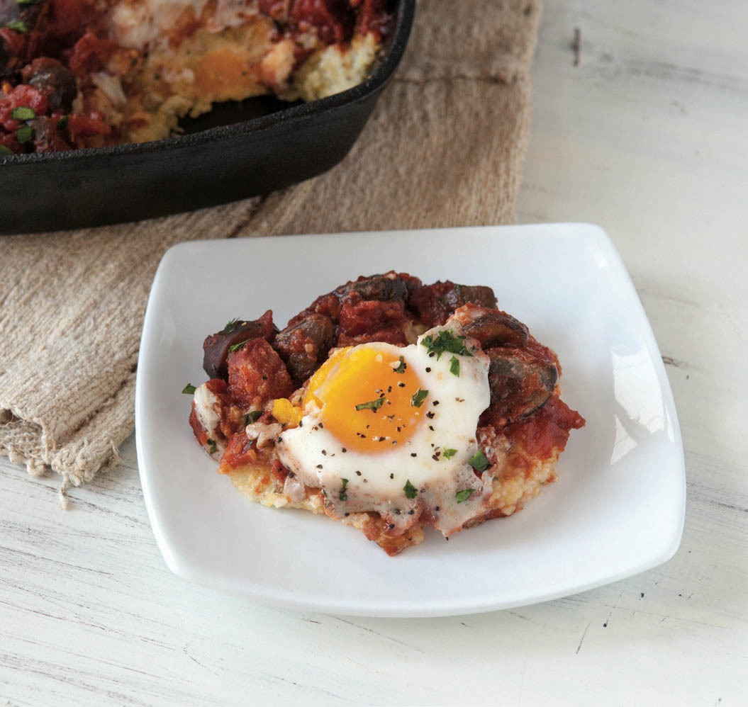 Picture of Mushroom Ragout Breakfast.