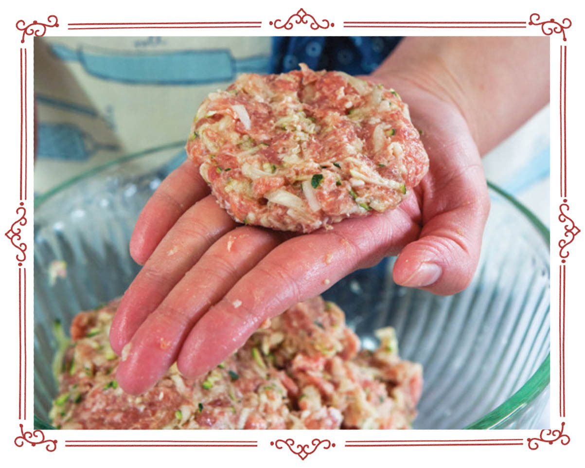 Picture of >Sausage, Zucchini & Hash-Brown Biscuits .