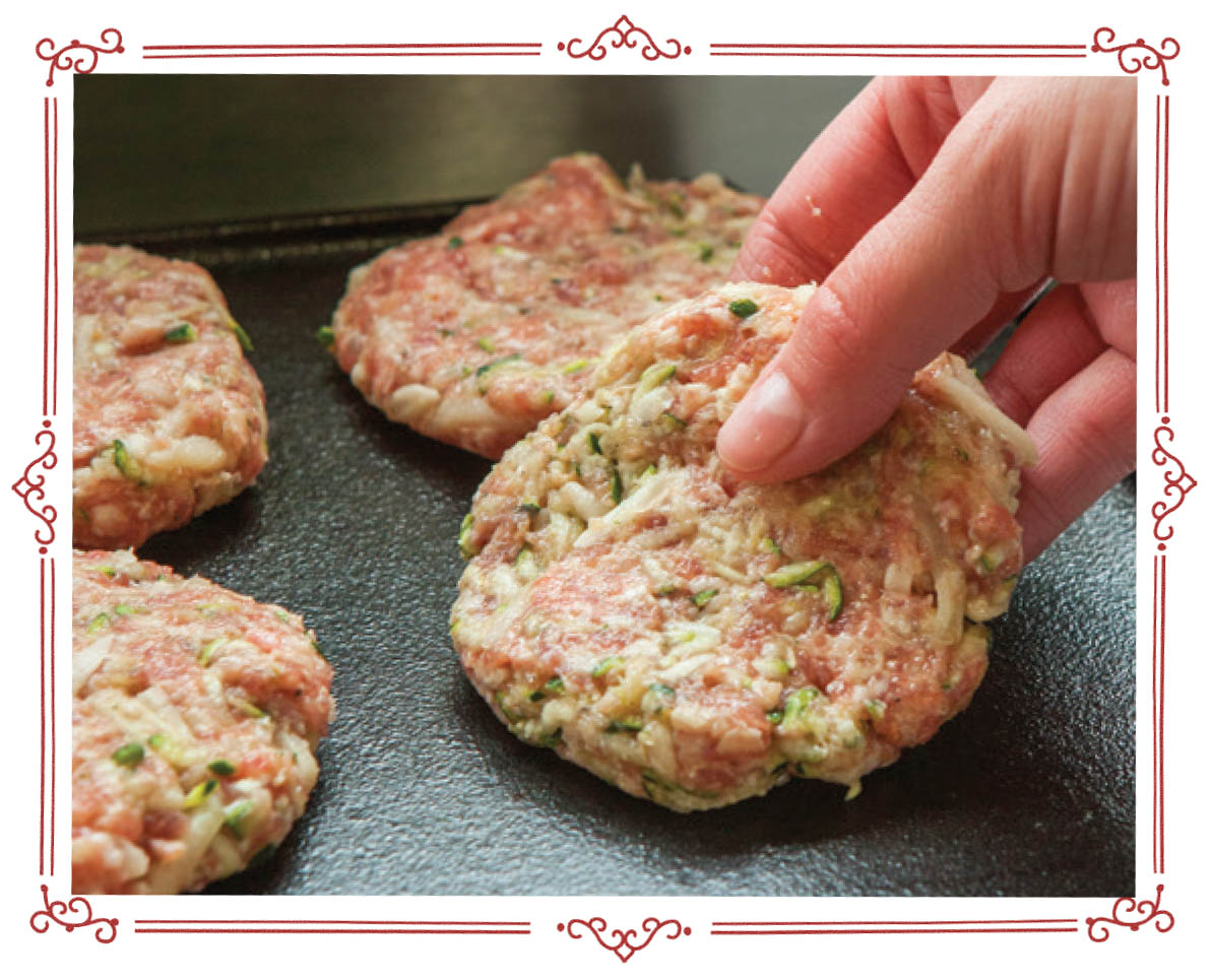 Picture of >Sausage, Zucchini & Hash-Brown Biscuits .