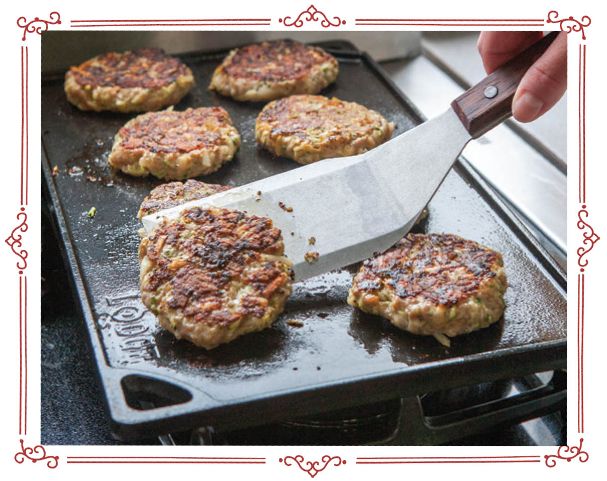 Picture of >Sausage, Zucchini & Hash-Brown Biscuits .