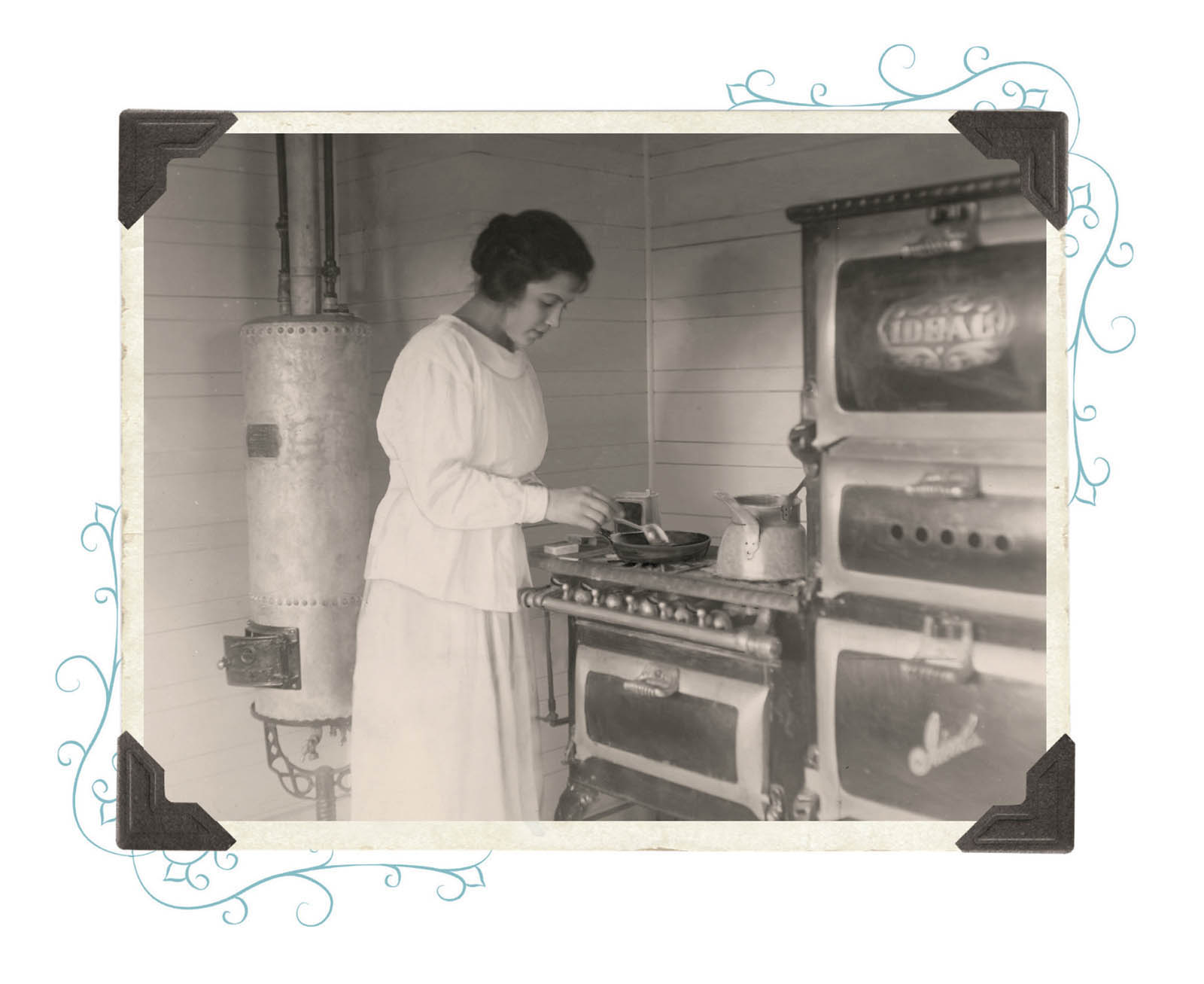 Picture of women cooking.