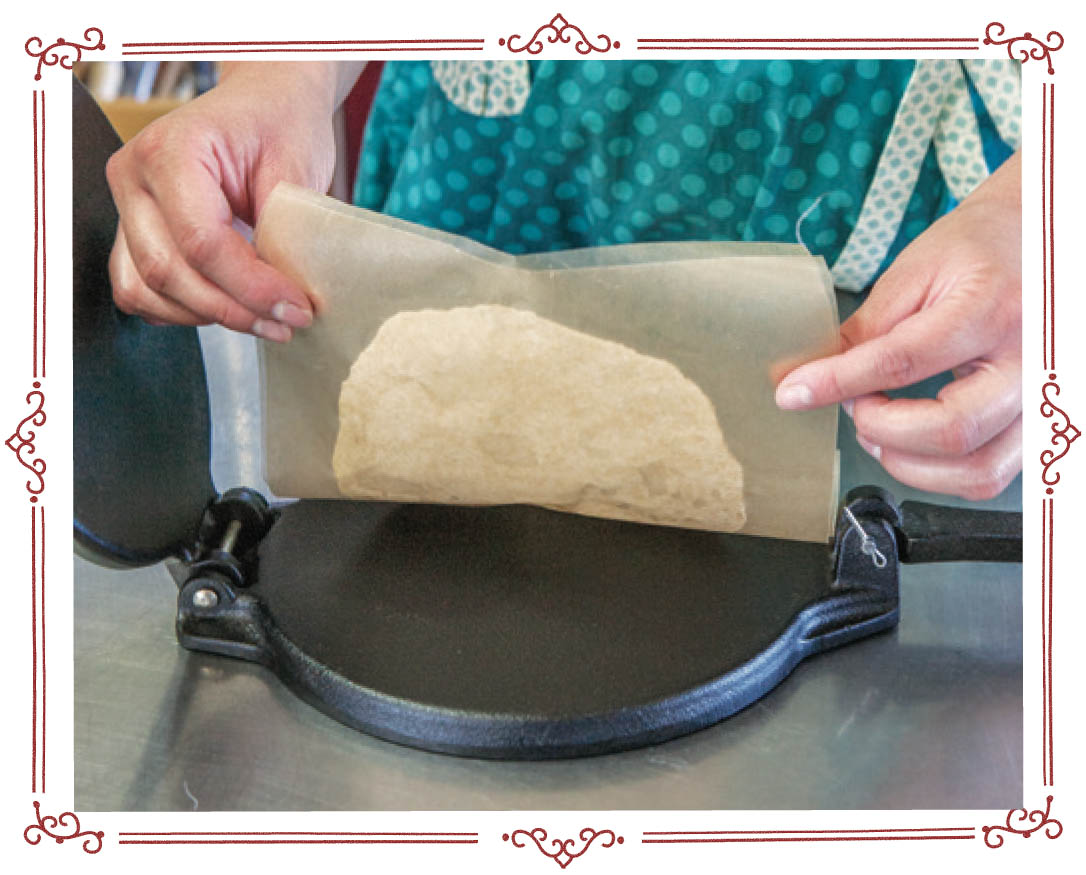 Picture of Tortilla process.