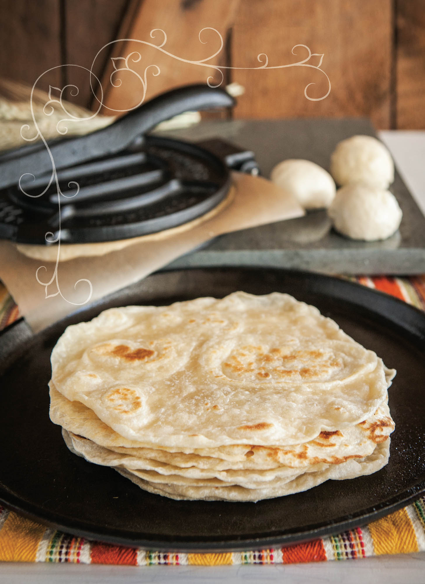 Picture of Tortilla process.